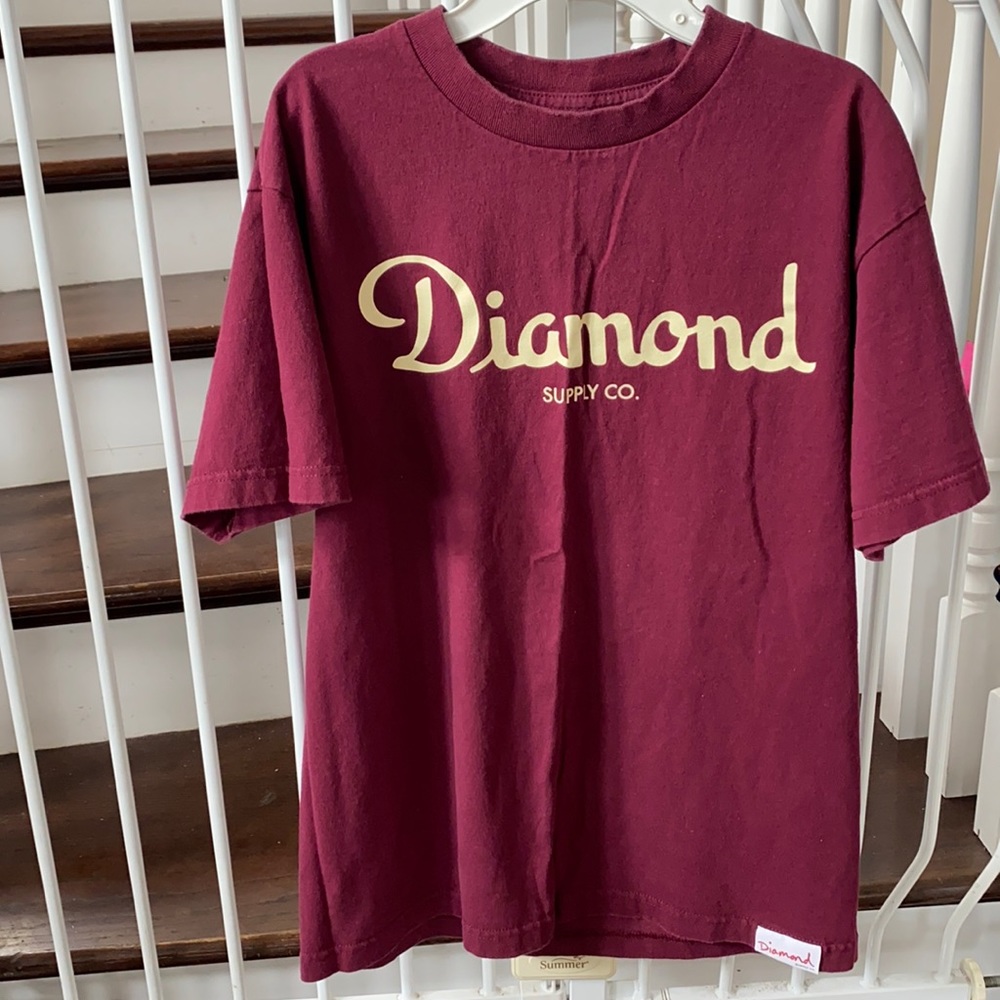Burgundy Diamond supply Co Tshirt